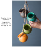 Succulent Ceramic Hanging Pots - Plantasiathemarket