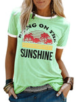 Bring On The Sunshine Casual T Shirt - Plantasiathemarket