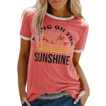 Bring On The Sunshine Casual T Shirt - Plantasiathemarket