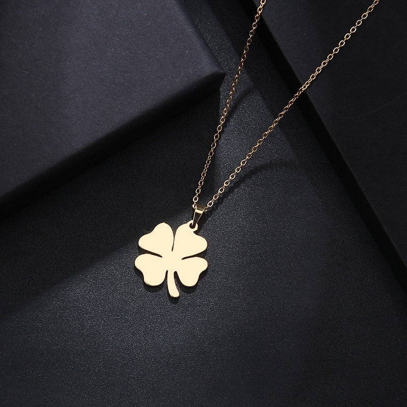 Lucky Four Leaf Clover Necklace