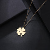 Lucky Four Leaf Clover Necklace - Plantasiathemarket