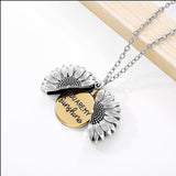 You are My Sunshine Sunflower Necklace - Plantasiathemarket