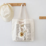 Canvas Tote Bag with Zipper - Plantasiathemarket