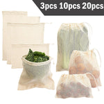 Reusable Eco Vegetable Bag Sets - Plantasiathemarket