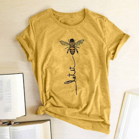 Let it Bee T-shirt - Plantasiathemarket