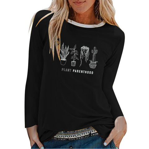 Plant Parenthood Long Sleeve T-shirt - Plantasiathemarket