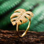 Monstera Leaf Ring - Plantasiathemarket
