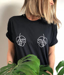 Monstera Leaf T-Shirt - Plantasiathemarket